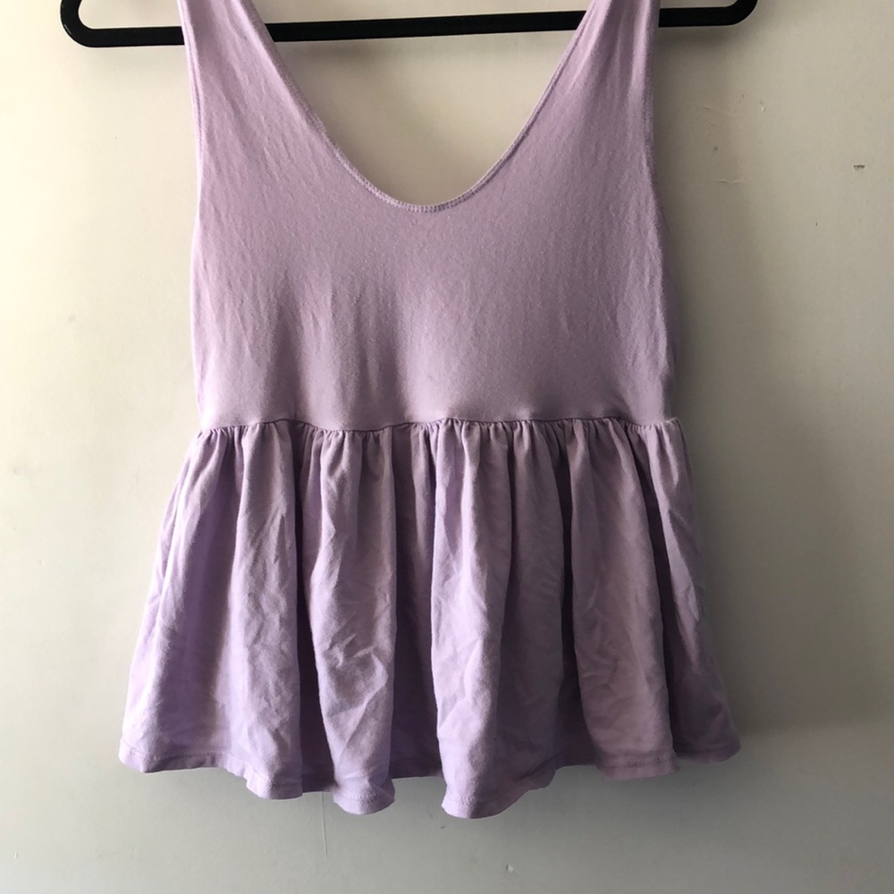 Cute Peplum Crop Top